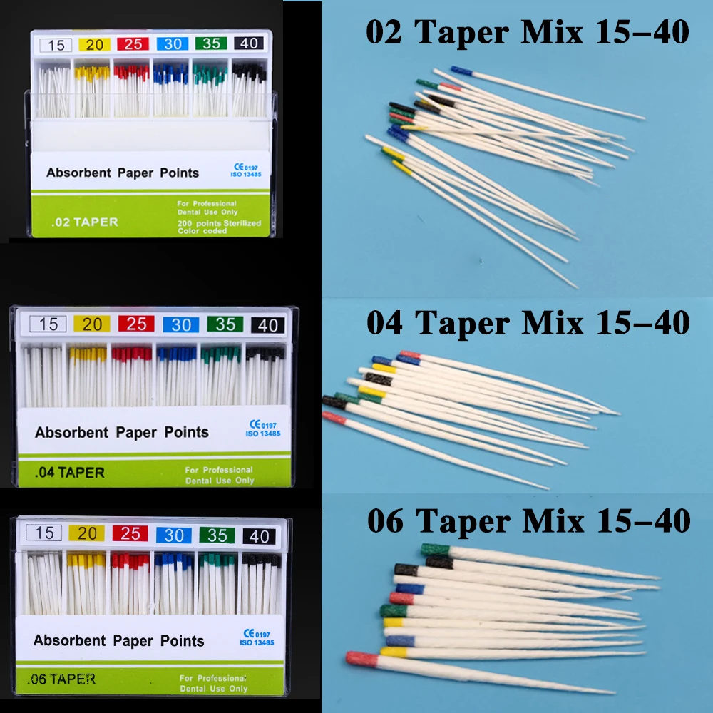Absorbent Paper Points For Dental Use 100 Pure Cotton Fiber Root Endodontics AliExpress