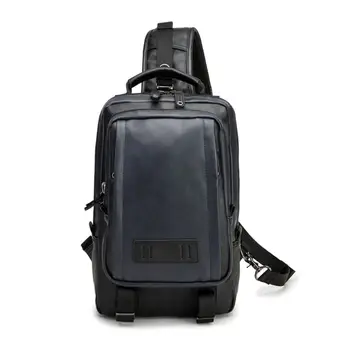 

Fashion Men Boys PU Shoulder Bag Messenger Bag Casual Waist Pack Crossbody