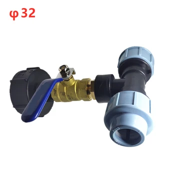 

Connector IBC Tank Adapter Accessory Parts Replacement S60X6 Tee 20/25/32