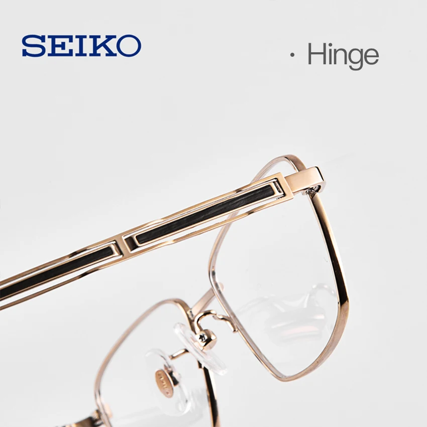 SEIKO титановые очки оправа мужские высококачественные золото мужские очки титановые оптические очки оправа S9001 Сделано в Японии