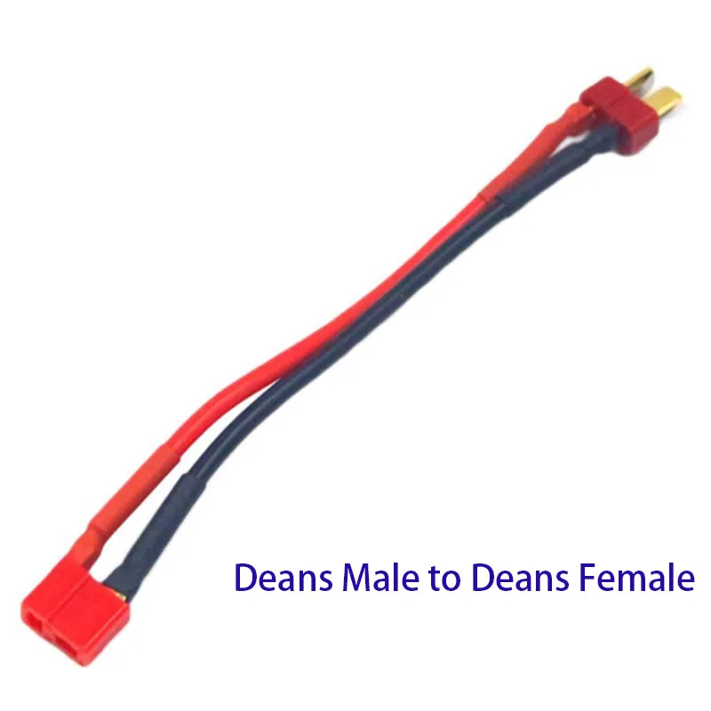 XT30 XT60 XT90 XT90S EC2 EC3 EC5 Tamiya MPX Deans JST câble d'extension mâle à femelle fil 14awg 10/15 cm pour chargeur de batterie RC – Image 6