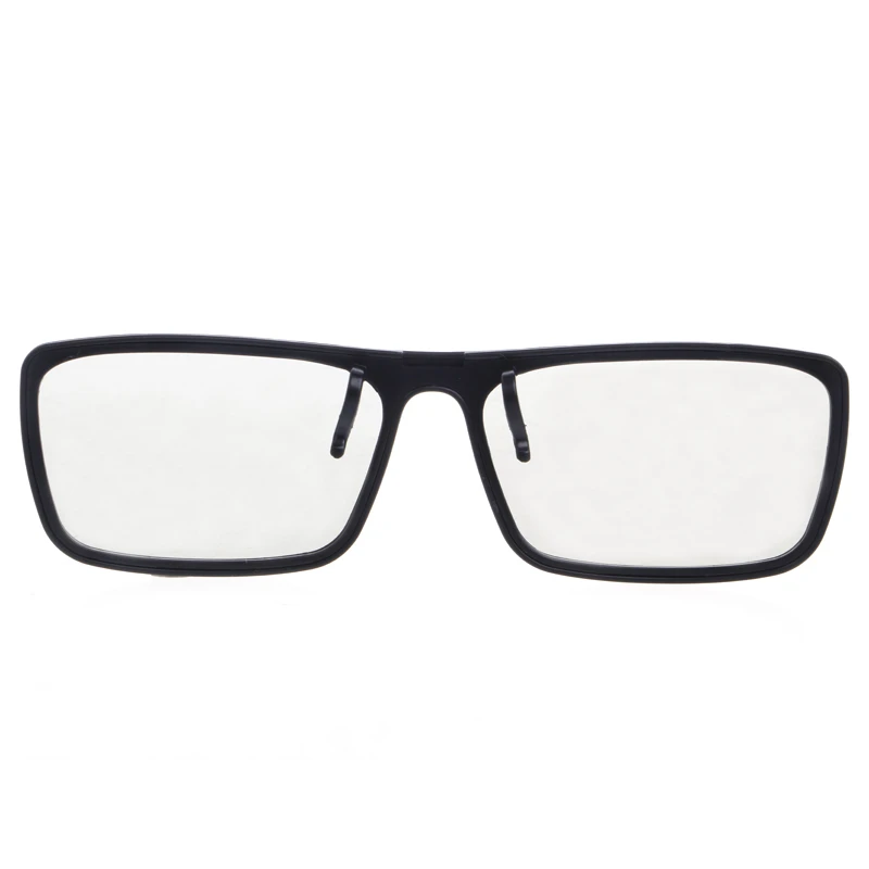 Clip-On Type Circular Passive Polarized 3D Glasses For TV Real 3D Cinema 0.22mm E8BA