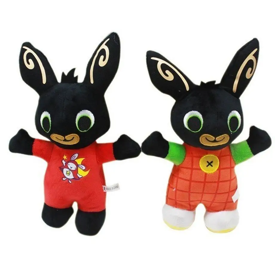 Настоящая плюшевая игрушка Bing Bunny sula flop Hoppity Voosh pando bing coco, плюшевая кукла peluche, игрушки для детей на день рождения, рождественские подарки