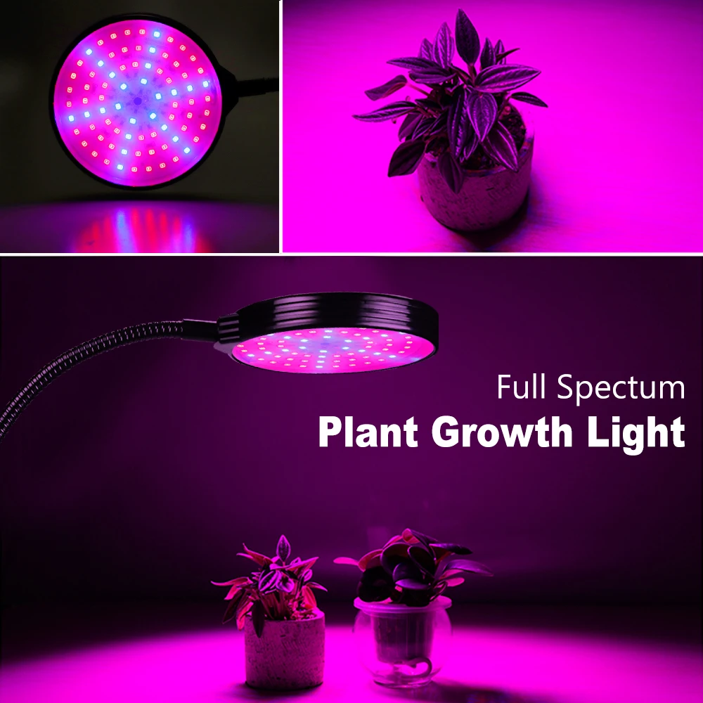 

USB 5V Plant Grow Light Full Spectrum Plants Lamp Remote Control Fitolampy IP65 Waterproof Phyto Lamp for Indoor Seedling Flower