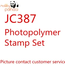 Движущаяся панда JC387 бирки штамп набор и Вырубные штампы для поделок штампы Скрапбукинг альбом тиснение