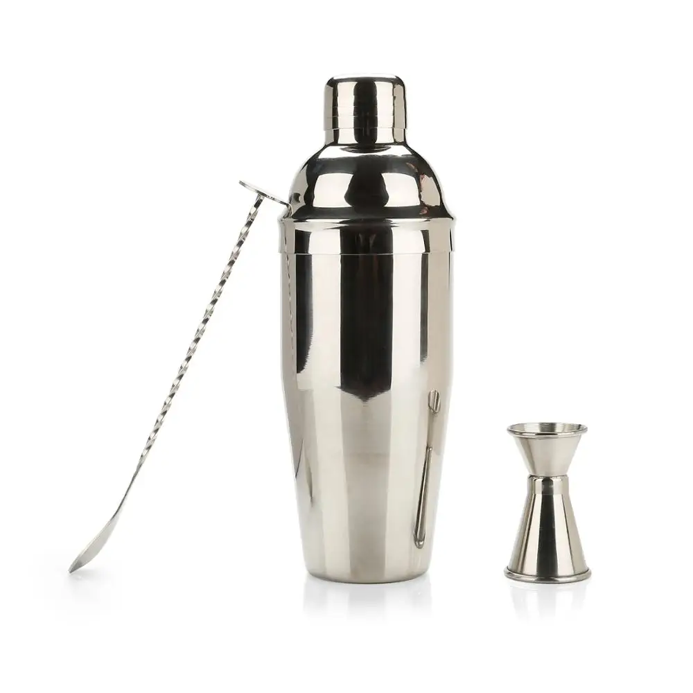 MIXOFLAIR 9-Piece Stainless Steel Bartender Kit With Boston Shaker - Complete Cocktail Set For Home Bars & Gifts - View #4