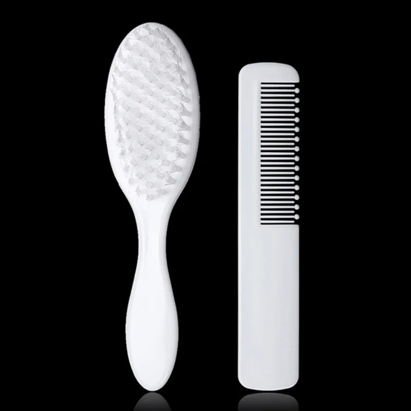 Soft Baby Comb&Brush 2pcs/set Infant Hair Brush Newborn Grooming Care