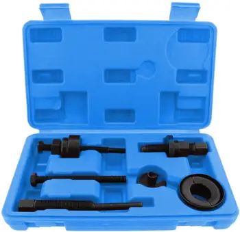 

6Pcs Automotive Power Steering Pump Pulley Remover Installer Tool Kit Puller Removal Set for GM, Ford, Chrysler Truck Car Repair
