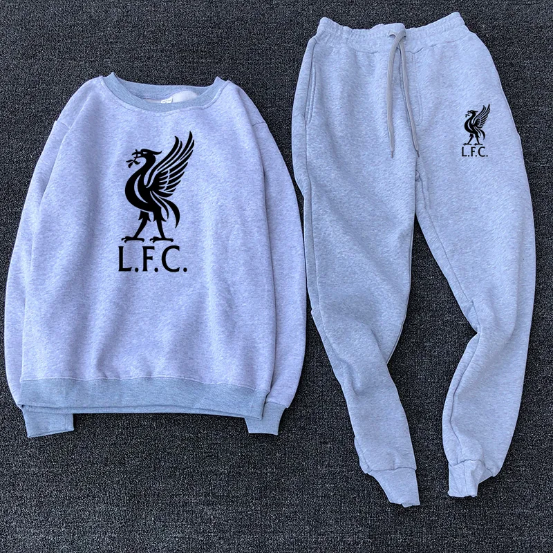 Fashion Men's Sportswear Casual Hooded Sportswear Set 2020 New Liverpool Football Sportswear + Men's Hooded Sportswear Fashion Men's Sportswear Casual Hooded Sportswear Set 2020 New Liverpool Football Sportswear + Men's Hooded Sportswear