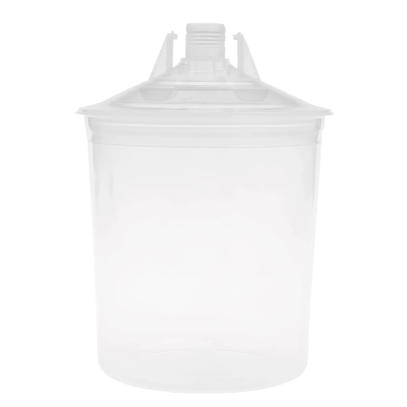 

Transparent Plastic Paint Mixing Cups Inner Cup with Lid For Accurate Mixing Of Paint And Liquids 600ML School Laboratory Cups