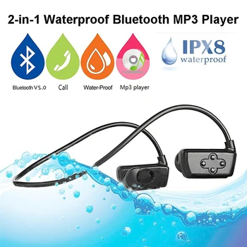 

CL901 Swimming Earphone IPX8 Waterproof Mp3 Player Bluetooth Headset Running Wireless Earbud