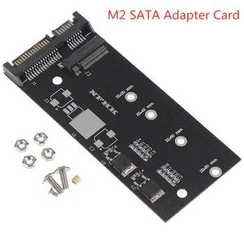 

1set Black M.2 NVME SSD Convert Adapter Card NVME/AHCI SSD Upgraded Kit for SATA revision I/II/III (1.5/3.0/6.0 Gbps)