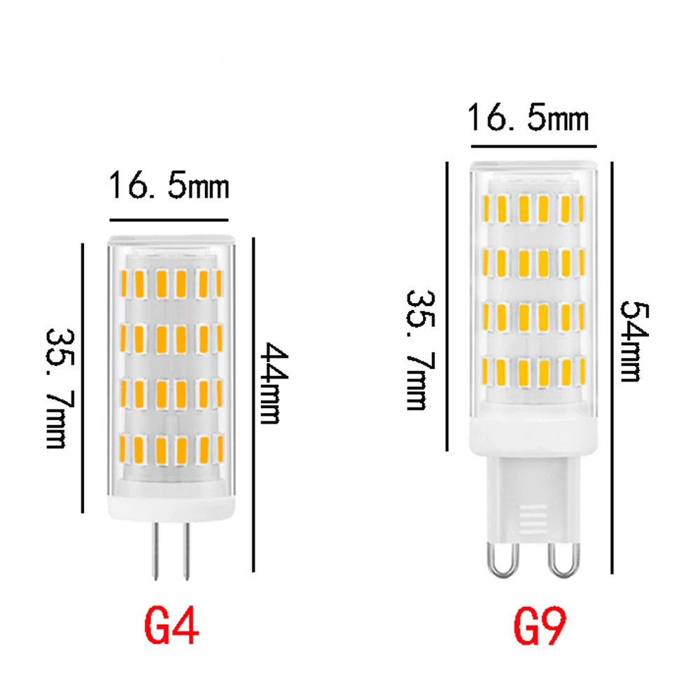 5pcs 12v 24V 디 밍이 가능한 LED lampada g4 G9 E14 BA15S led 전구 크리스탈 샹들리에에 대 한 멋진 따뜻한 화이트 50w 할로겐 램프 교체
