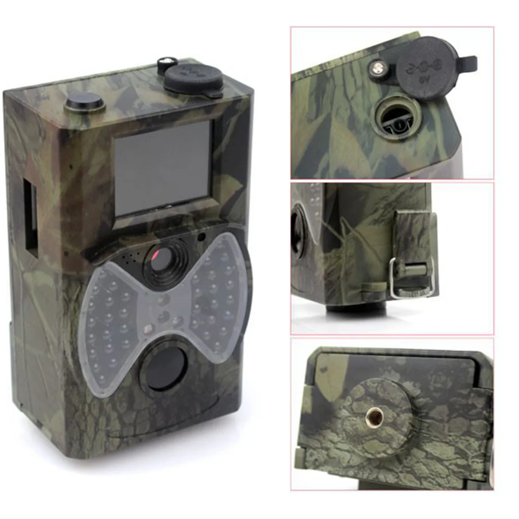 HD камера дикой природы, цифровая камера слежения, 12MP 1080 P, фото ловушки, дикое наблюдение, водонепроницаемая камера 32 Гб