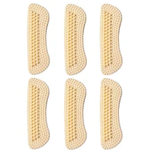 3 пары, 4D массажные противоскользящие Туфли на каблуке, г. Новые Модные женские однотонные Нескользящие Туфли на каблуке, WML99