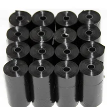 40 рулонные черные мешки для уборки за домашними животными собака кошка отходы забрать чистую сумку рулон 15 мешков мешок для кошки-20