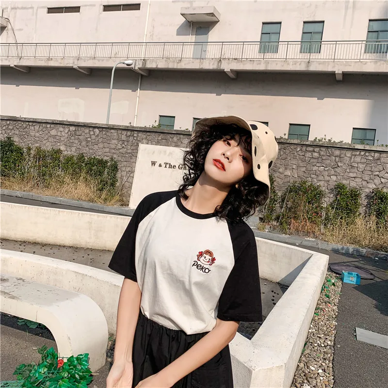 Sun Hat Women Summer Foldable Bucket Hat Harajuku Large Brim Dot Printed Beach Sun Hat Japanese Style Yellow Black Khaki Beige   (20)
