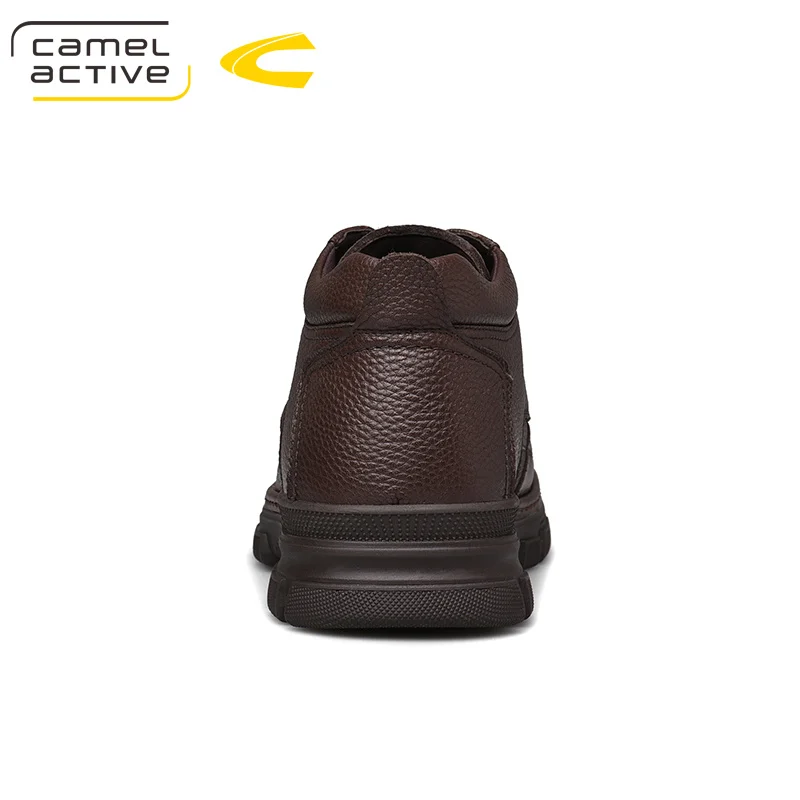 Camel Active/Новинка; мужская повседневная обувь; мужская обувь с ручной строчкой; Мужские ботинки в стиле ретро из воловьей кожи с нескользящей подошвой; Легкие мужские ботинки