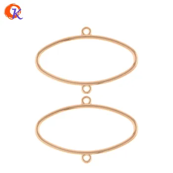 

Cordial Design 100Pcs 43*27MM Jewelry Accessories/Earring Connectors/DIY Accessories/Oval Ring Shape/Hand Made/Earring Findings