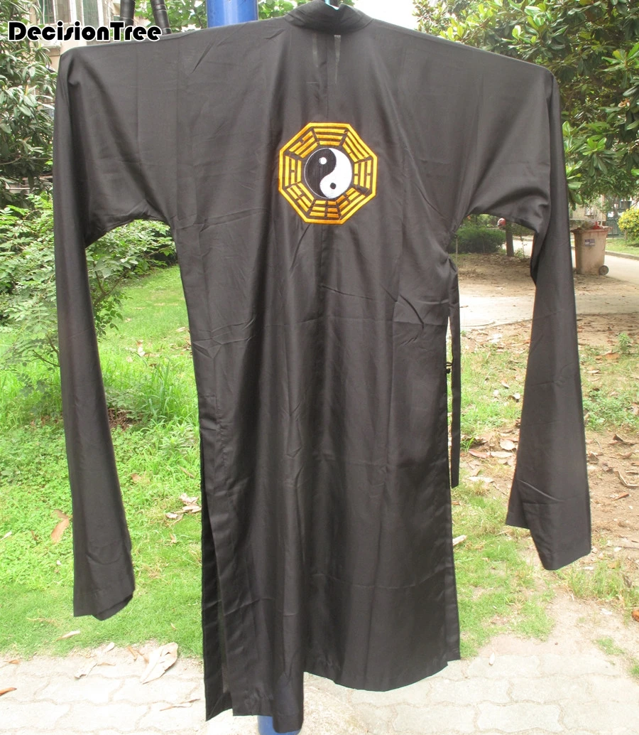 2021 красные желтые фиолетовые зеленые вышитые драконы taoist cassocks taoism Одежда Костюмы