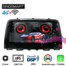 SINOSMART 8 core CPU, DSP Unterstützung Bose Audio Fabrik OEM Kamera/4G LTE Auto Navigation GPS-Player für Mazda 6 gj Atenza 2012-2016