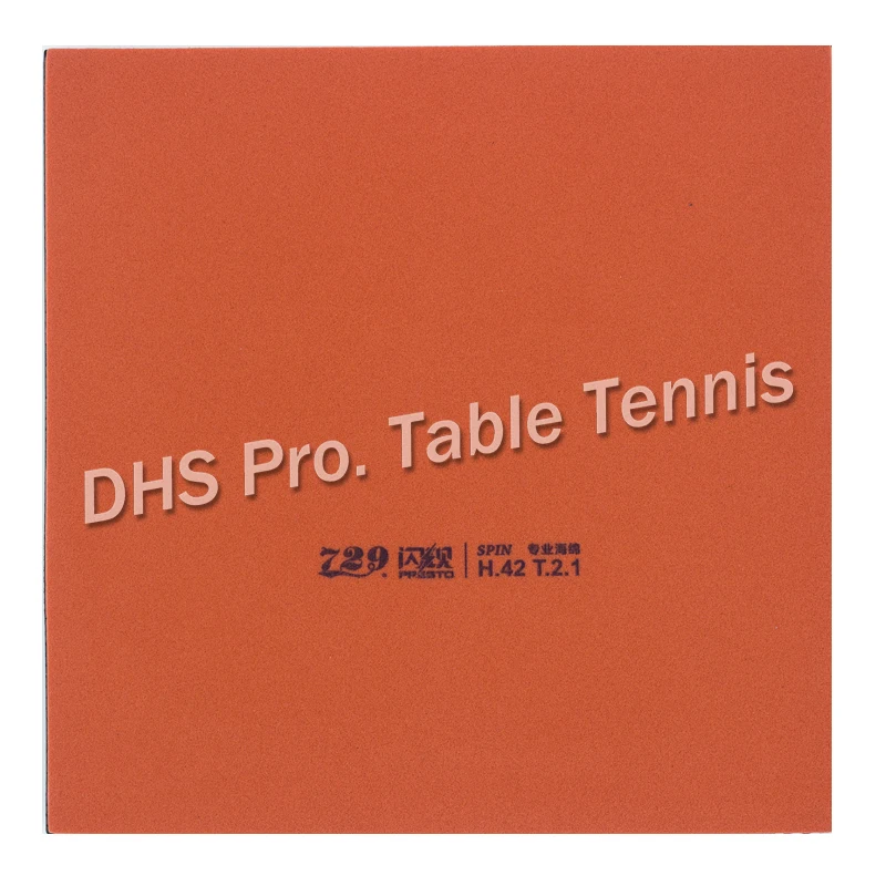 Friendship 729 Table Tennis Rubber Spin Speed Non Sticky Ping Pong Sponge