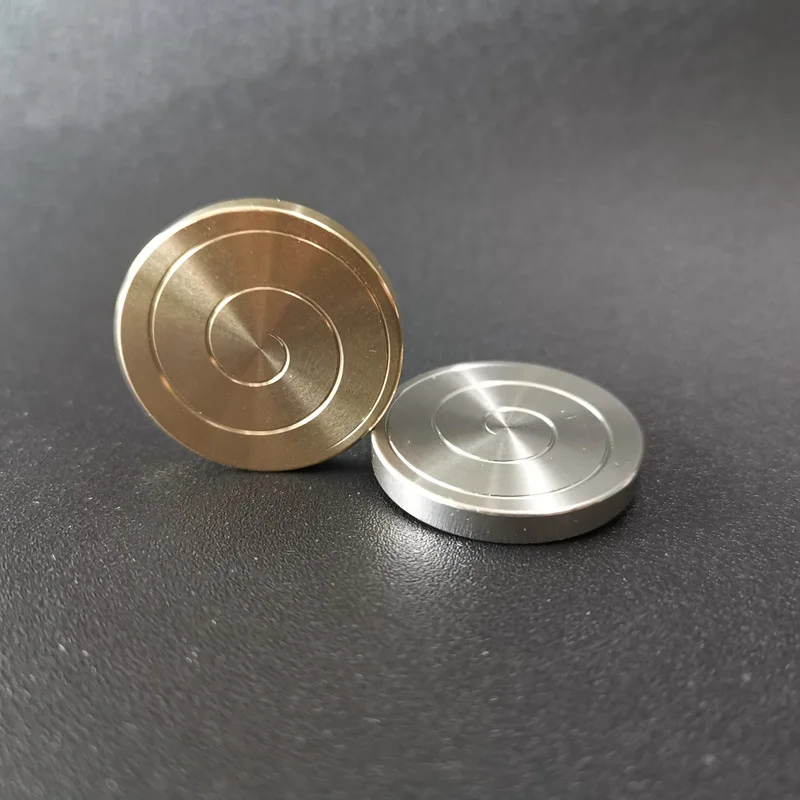 Lucky Spinner mezmocoin карманная игрушка Настольный Спиннер с монетами