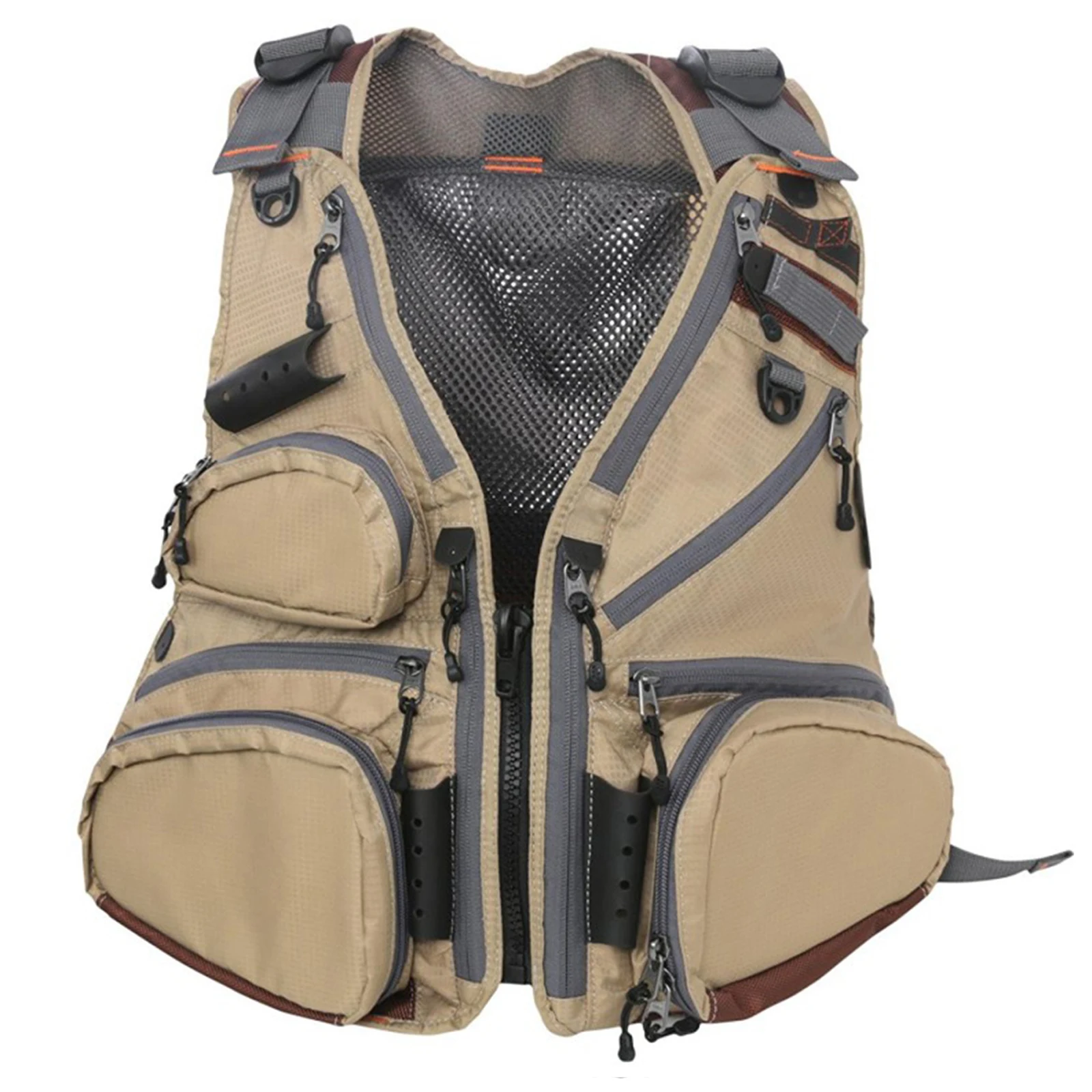 Maximumcatch рыболовный жилет с многофункциональными карманами, регулируемый размер, сетчатый рыболовный рюкзак, рыболовная куртка - Цвет: wildcreek vest