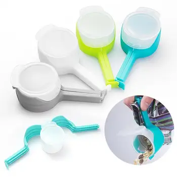 

Food Storage Bag Clip Snack Sealing Clip Keeping Fresh Sealer Preserve Sealing Bag Cap Household Clip Tools