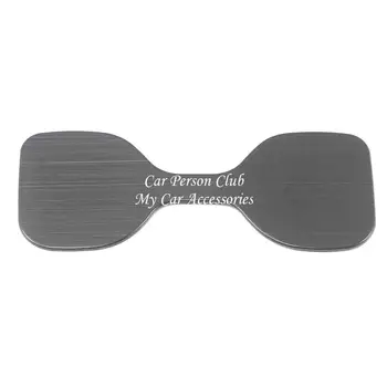 

Stainless Steel Front Row Water Cup Holder Cover Interior Storage Box Panel Trims For 2017-2019 Honda CR-V CRV Car Accessories