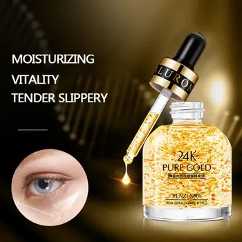 

Gold Six Peptides Eye Essence Serum Lift Firming Anti-Aging Moisturizing Eye Care Essence Makeup Antioxidant Nutrition TSLM1