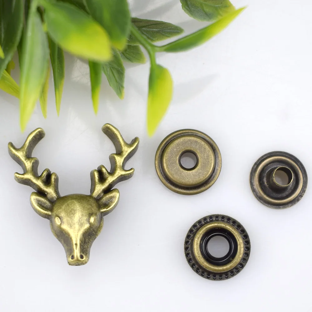 10 комплектов искусственная кожа Meetee аксессуары для одежды 201 #|snap fastener|button snap