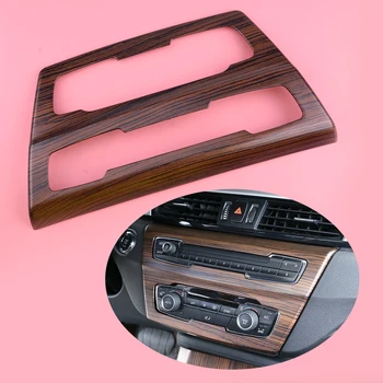 

Pine Wood Grain Center Interior Console Air Conditioning CD Panel Trim Frame Cover Fit for BMW X1 F48 X2 F47 2016 2017 2018 2019
