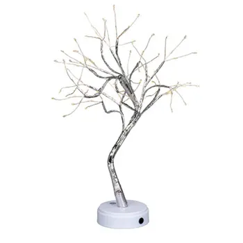 

Creative Led Pearl Tree Light Touch Screen Color Light Copper Wire Light Gift Decoration Night Light