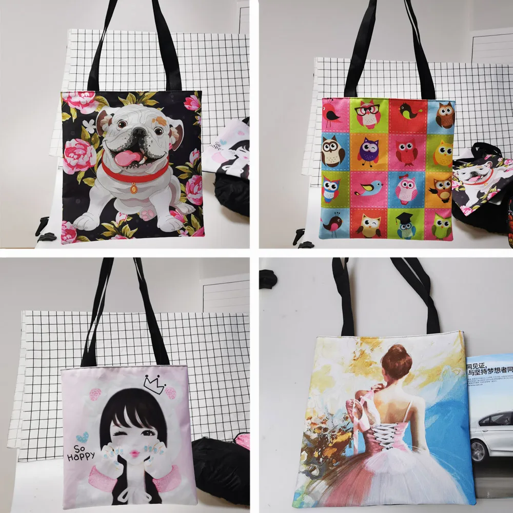 Anime Tokyo Ghoul Canvas Bag Darks Harajuku Gothic style Shopper Large Capacity Women's Bag Classic Shoulder Bag Vintage HandBag