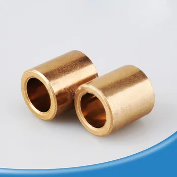 

10pcs M4 guide sleeves composite bearing oil-lubricated bushing wear sleeve copper sets outer diameter 8mm 4mm-10mm long
