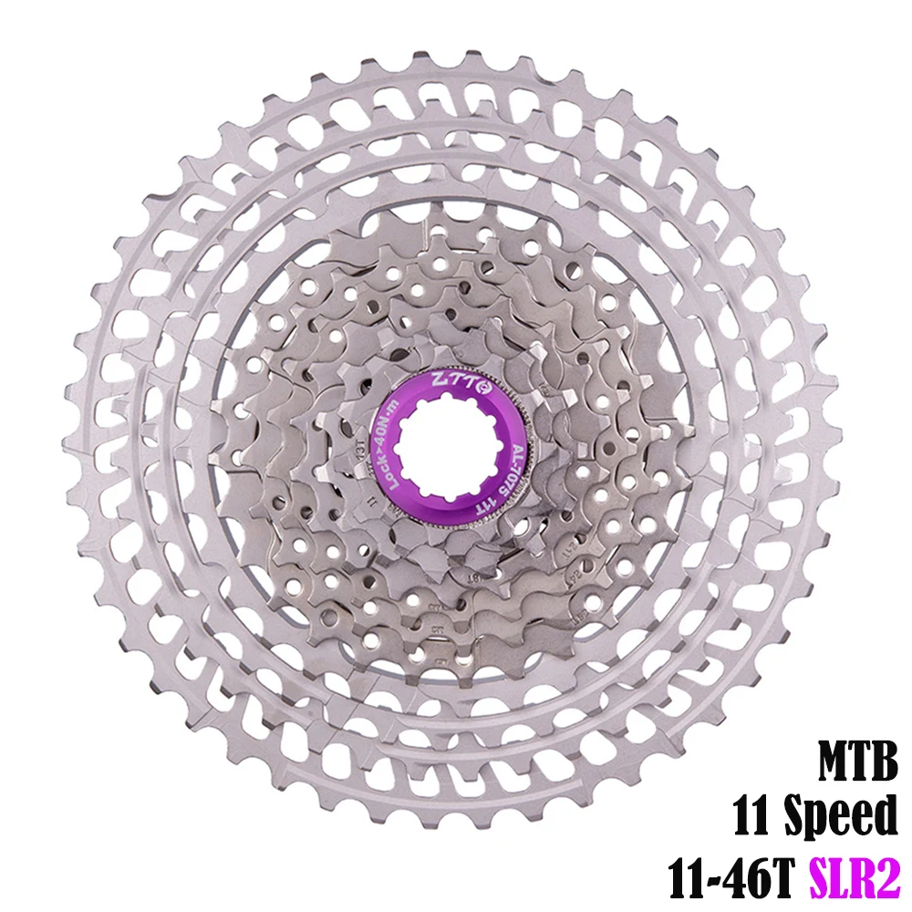 

ZTTO Ultralight Aluminium Alloy MTB 11 Speed Cassette 11-46t Bicycle Freewheel Sprocket Mountain Bike for SH 11V K7 HG Syetem