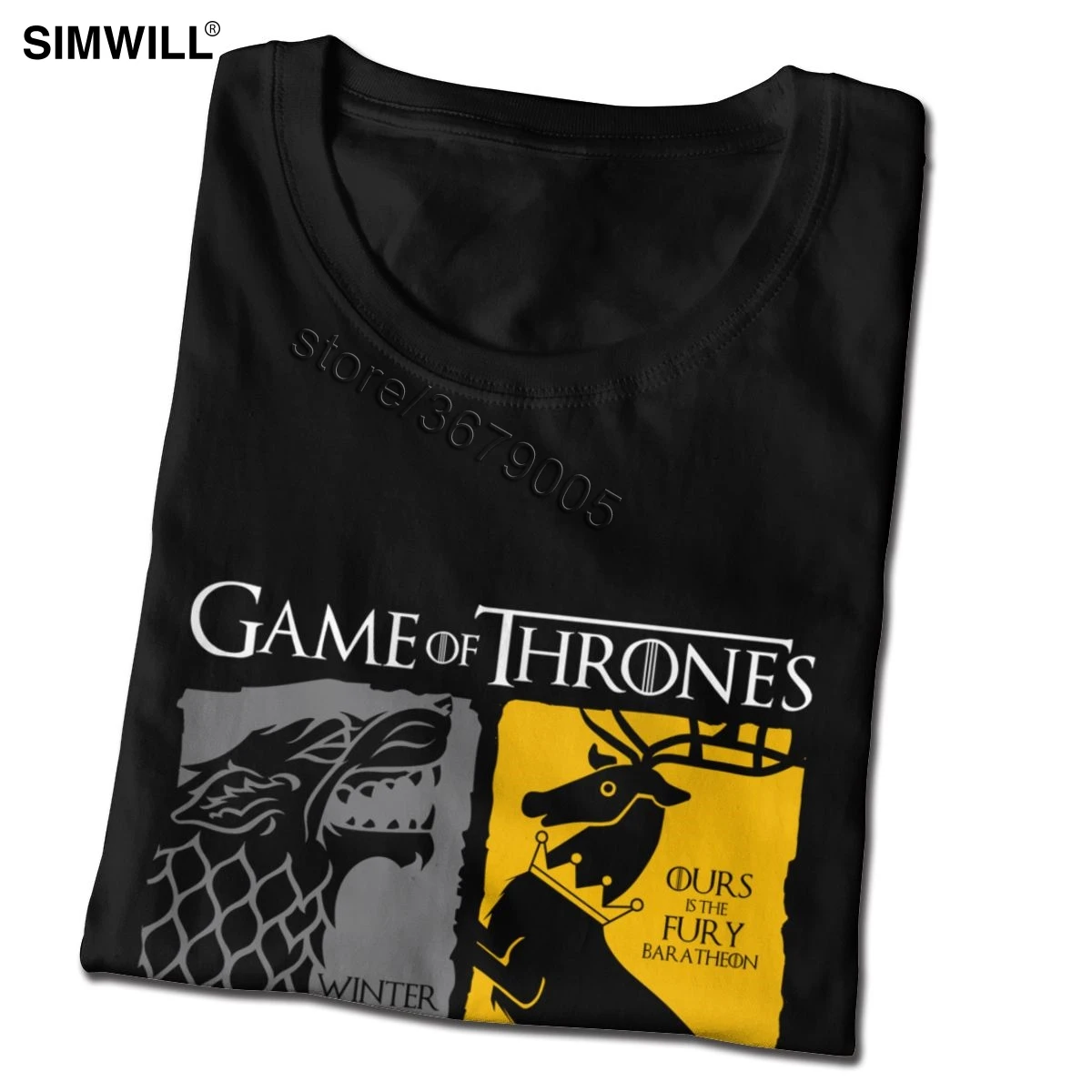 Najtaniej Vintage Game Of Thrones T Shirt mężczyźni krótki rękaw dom stark T shirt Targaryen Lannister Tees bawełniana koszulka szeroka odzież