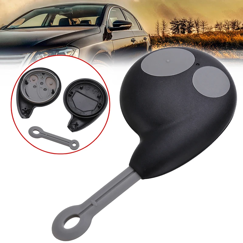1pcs 2 Button Remote Key Fob Case Shell Replacement for Toyota for Cobra Alarm 7777 Key Case Shell
