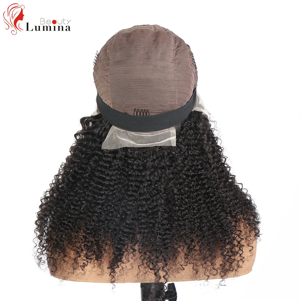 Kinky Curly Human Hair Wig 4x4/13x4 Lace Closure Wig For Black Women human hair wig lace front wig human hair wigs front lace wig