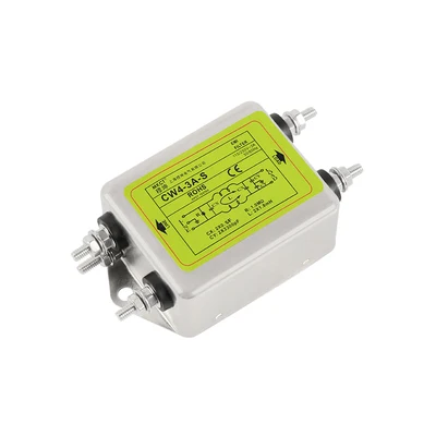 Однофазный AC 220 фильтр питания EMI очистки сильный анти-помехи CW4-3A-S 6A10A20A30A