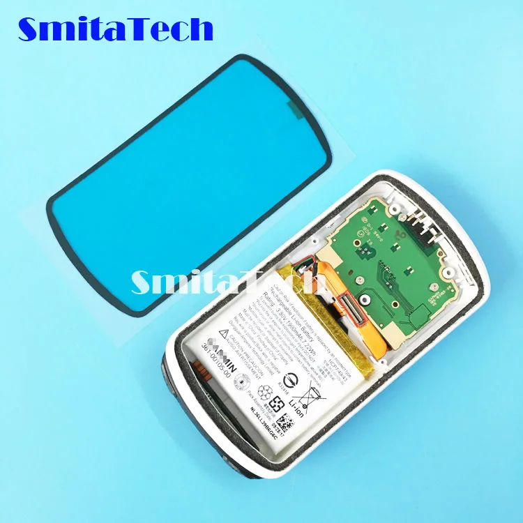 

For Garmin Edge 1030 back cover case 361-00105-00 battery with button, speaker,SD Card Connector, double sided tape,repair tools