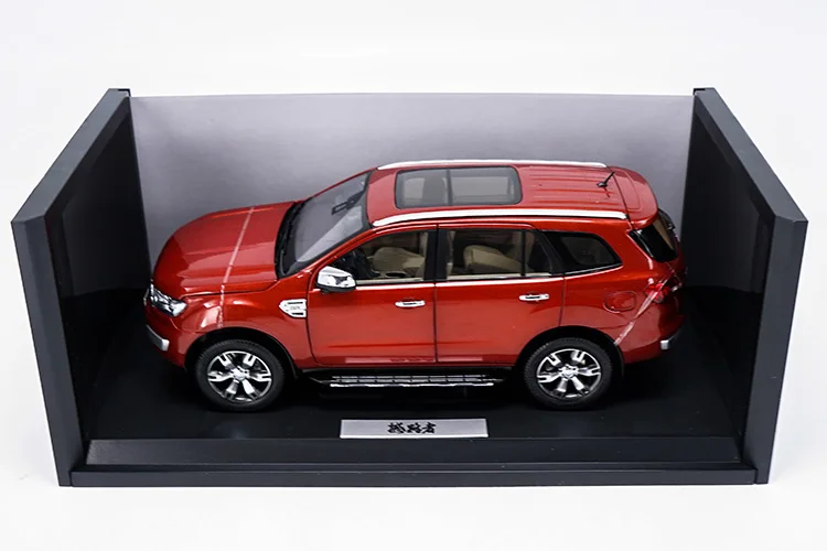 Оригинальный завод 1:18 Высокая тщательная FORD U375 SUV сплав модель автомобиля