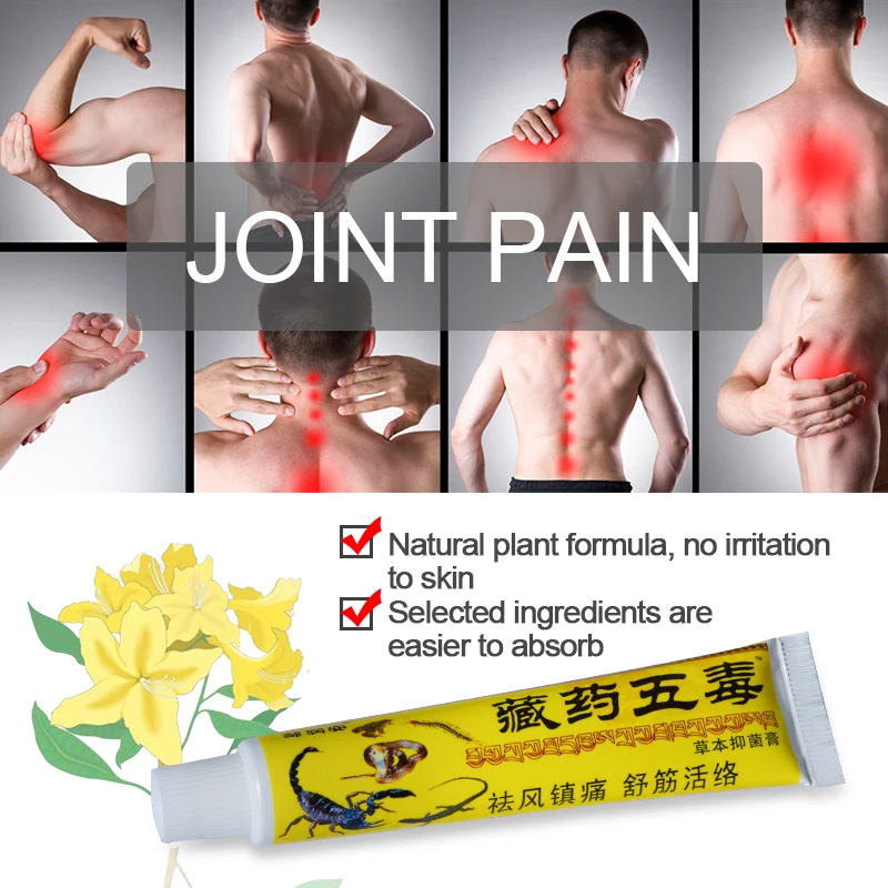 6 Types Scorpion Venom Pain Relief Ointment Knee Back Muscle Ache Rheumatism Arthritis Joint Analgesic Medicine Cream Body Oil pain relief cream,knee pain relief cream