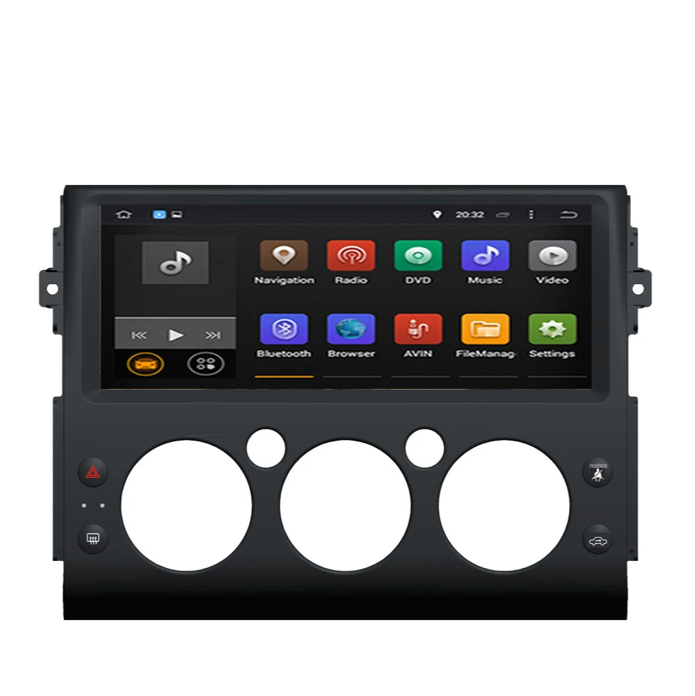 Автомобильный GPS-навигатор для Toyota FJ Cruiser 2006-2022 автомобильное радио стерео с Bluetooth