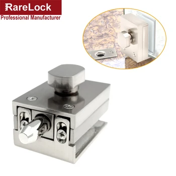 

Rarelock Glass Sliding Door Latch Lock for Office Hotel School Home DIY Hardware MMS489 ii