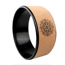 Колесо Йога Пилатес с Буддой, в форме лотоса Профессиональный TPE Йога круги тренажерный зал тренировки Back Training инструмент для бодибилдинга Фитнес#20