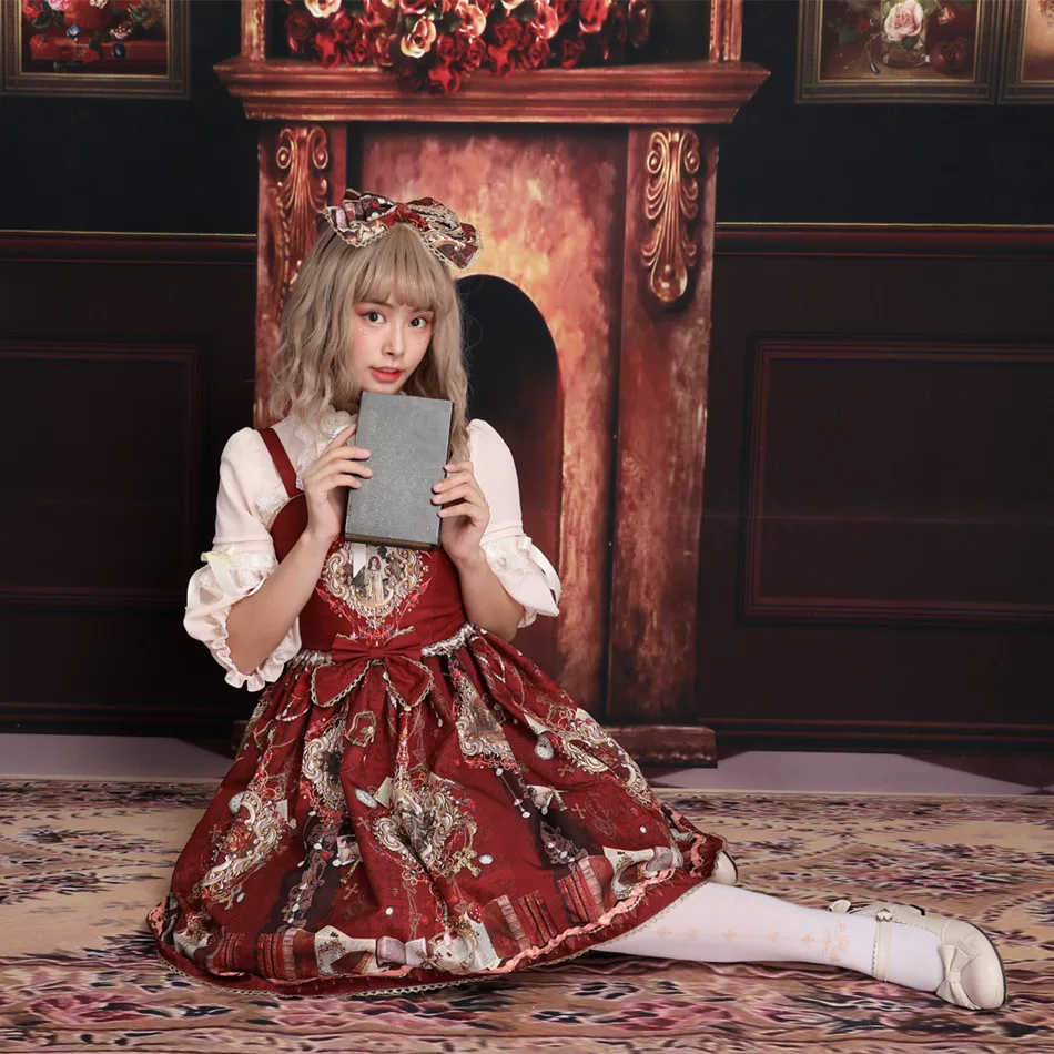  Ƽ Ƽ  θŸ Ʈ 巹 Ƽ ̽ bowknot Ϳ μ 丮 巹 kawaii ҳ  θŸ loli