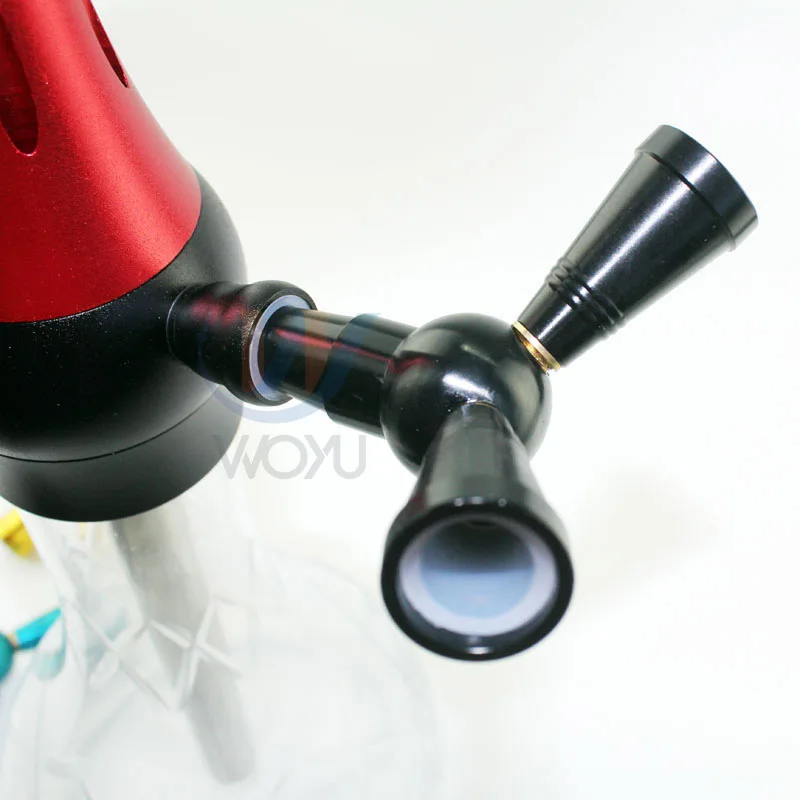 Adaptador de manguera de aluminio para Shisha y Hookah, Conector de 2