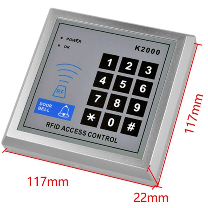 RFID Клавиатура система контроля доступа устройство безопасности близость вход пароль дверной замок умный дверной замок система